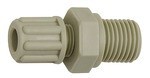 Straight screw-in fitting AG for hose PP