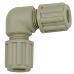 Angled hose connector Polypropylene PP