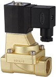 2W solenoid valve IG 0.5-10 bar, BF3, NC 230V, 50 Hz, pilot operated, brass