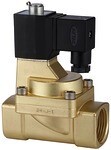 Solenoid valve IG 0.5-7 bar, BF4, NO 230V, 50 Hz, pilot operated, brass