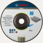 Cranked grinding disc, AS 30 S INOX BF 22.23 6 Bosch Expert for