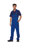 Latzhose königsblau-dunkelblau, MG305 BP 1844 Workwear