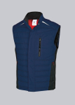 Thermal waistcoat for men blue, midnight MG250 BP 1986 Workwear