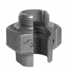 Screw connection no. 332 galvanised I/A Rp/R flat sealing Georg Fischer