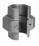 Screw connection no. 346 galvanised I/I Rp spherical sealing 6° angled ISO/EN U11 Georg Fischer