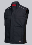 Thermoweste schwarz/dunkelgrau, MG295 BP 1786 Workwear