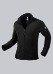 Fleecejacke schwarz, 100 % PES BP 1694