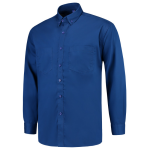 Arbeitshemd Langarm Basis royal blau, MG150 Tricorp Casual