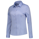 Stretch slim fit blouse light blue, MG110 Tricorp Corparate