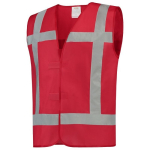 Veiligheidsvest rood, PO120 Tricorp Veiligheid