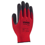 Handschuhe, Kevlar/Latex schnitthemmend rot/schwarz Uvex unigrip PL6628