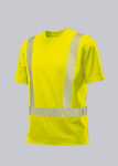 T-shirt for him&her warning yellow, MG185 BP 2131 BProtected