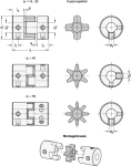 Elastomer coupling With grub screw GN